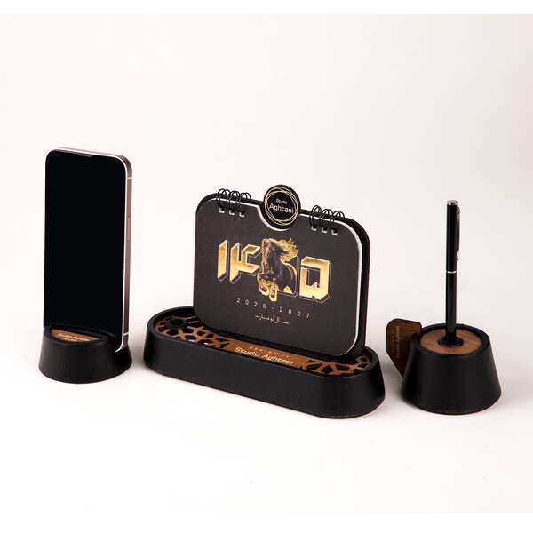 تقویم رومیزی 1405 مدل A+100 طرح اورسی