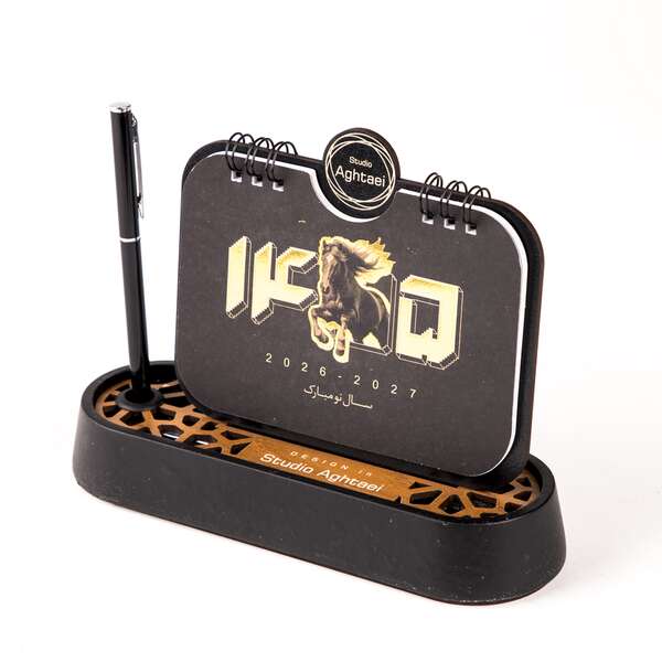 تقویم رومیزی 1405 مدل B102 طرح اورسی